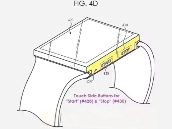 计专利曝光 侧边区域转化为可触控界面Apple Watch全玻璃表壳设